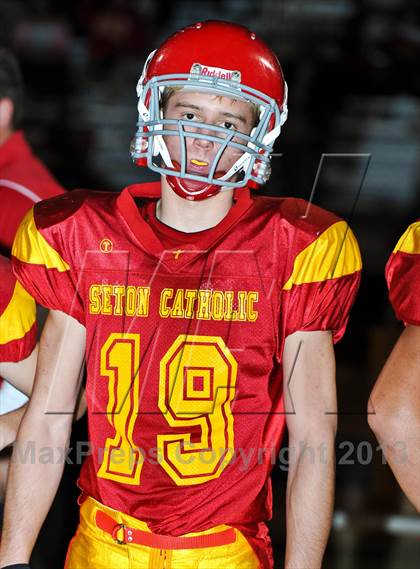 Thumbnail 3 in Seton Catholic vs. Winslow (AIA D4 Playoff) photogallery.