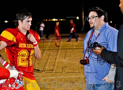 Thumbnail 1 in Seton Catholic vs. Winslow (AIA D4 Playoff) photogallery.