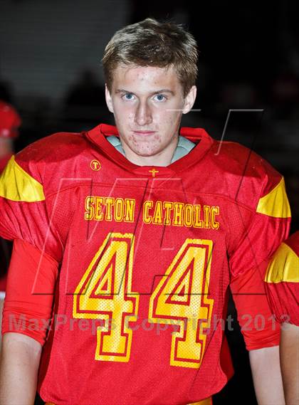 Thumbnail 1 in Seton Catholic vs. Winslow (AIA D4 Playoff) photogallery.