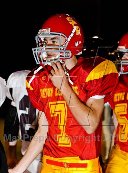 Thumbnail 1 in Seton Catholic vs. Winslow (AIA D4 Playoff) photogallery.