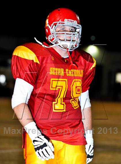 Thumbnail 3 in Seton Catholic vs. Winslow (AIA D4 Playoff) photogallery.