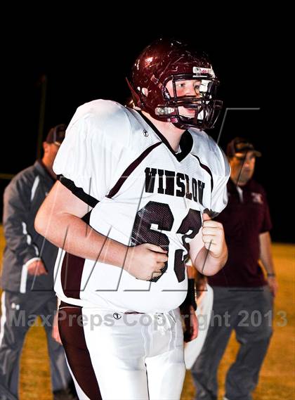Thumbnail 3 in Seton Catholic vs. Winslow (AIA D4 Playoff) photogallery.