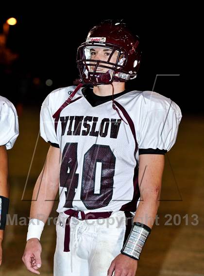 Thumbnail 1 in Seton Catholic vs. Winslow (AIA D4 Playoff) photogallery.