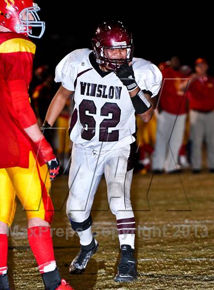 Thumbnail 1 in Seton Catholic vs. Winslow (AIA D4 Playoff) photogallery.