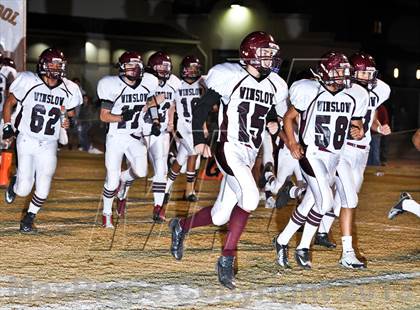 Thumbnail 1 in Seton Catholic vs. Winslow (AIA D4 Playoff) photogallery.