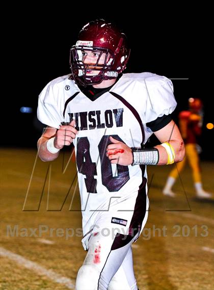Thumbnail 3 in Seton Catholic vs. Winslow (AIA D4 Playoff) photogallery.