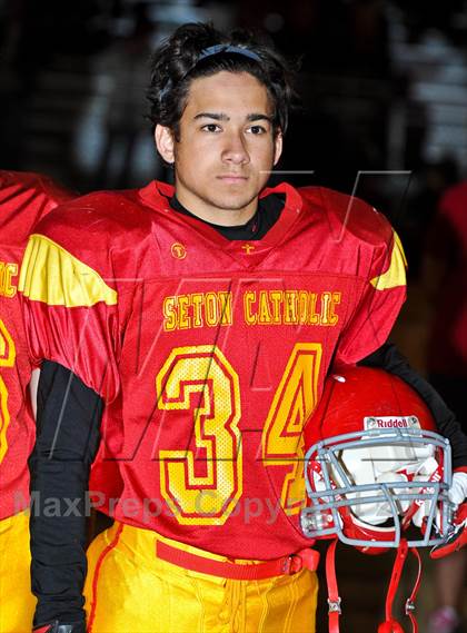 Thumbnail 2 in Seton Catholic vs. Winslow (AIA D4 Playoff) photogallery.