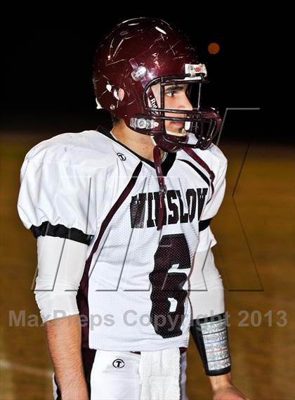 Thumbnail 3 in Seton Catholic vs. Winslow (AIA D4 Playoff) photogallery.