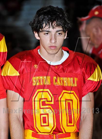 Thumbnail 3 in Seton Catholic vs. Winslow (AIA D4 Playoff) photogallery.