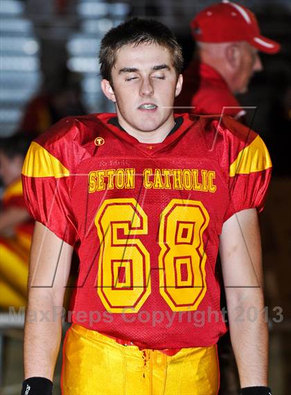 Thumbnail 2 in Seton Catholic vs. Winslow (AIA D4 Playoff) photogallery.