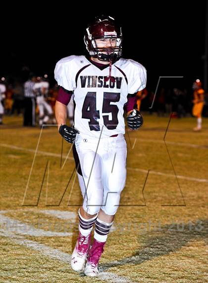 Thumbnail 1 in Seton Catholic vs. Winslow (AIA D4 Playoff) photogallery.