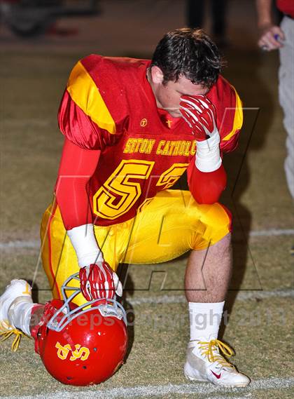 Thumbnail 1 in Seton Catholic vs. Winslow (AIA D4 Playoff) photogallery.