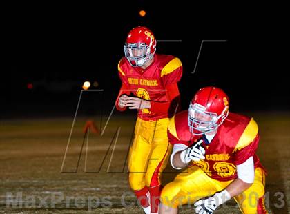 Thumbnail 1 in Seton Catholic vs. Winslow (AIA D4 Playoff) photogallery.
