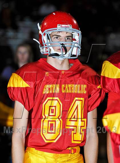 Thumbnail 3 in Seton Catholic vs. Winslow (AIA D4 Playoff) photogallery.