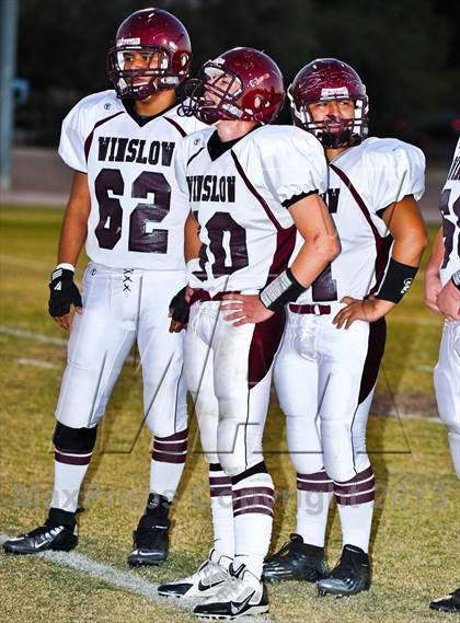 Thumbnail 3 in Seton Catholic vs. Winslow (AIA D4 Playoff) photogallery.
