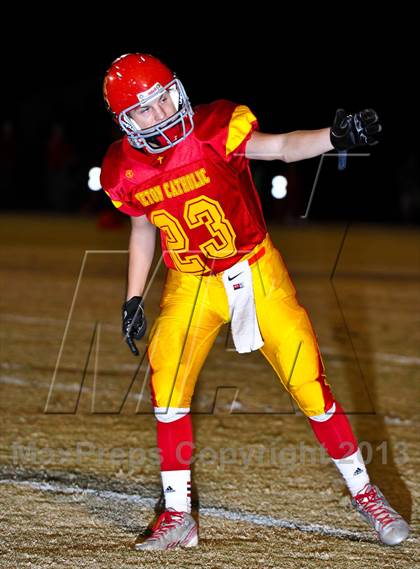 Thumbnail 3 in Seton Catholic vs. Winslow (AIA D4 Playoff) photogallery.