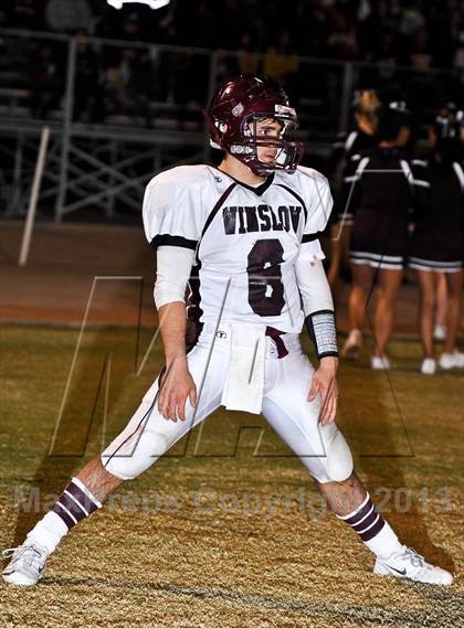 Thumbnail 3 in Seton Catholic vs. Winslow (AIA D4 Playoff) photogallery.