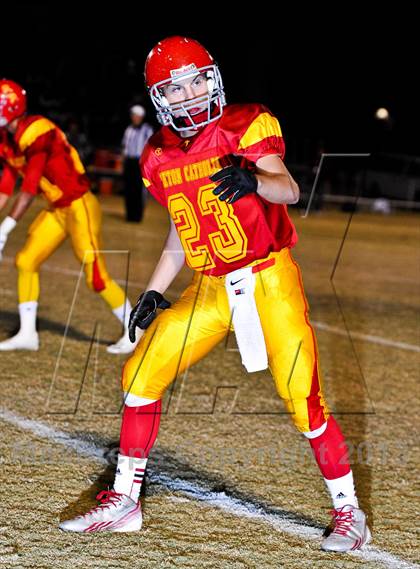 Thumbnail 2 in Seton Catholic vs. Winslow (AIA D4 Playoff) photogallery.