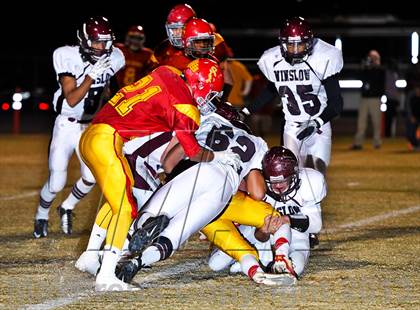 Thumbnail 3 in Seton Catholic vs. Winslow (AIA D4 Playoff) photogallery.