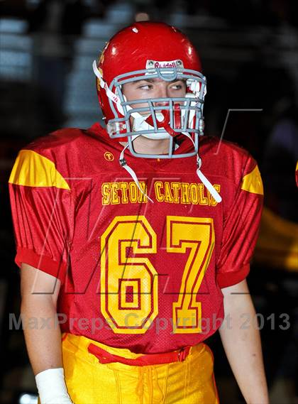 Thumbnail 2 in Seton Catholic vs. Winslow (AIA D4 Playoff) photogallery.