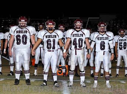 Thumbnail 3 in Seton Catholic vs. Winslow (AIA D4 Playoff) photogallery.