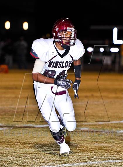 Thumbnail 2 in Seton Catholic vs. Winslow (AIA D4 Playoff) photogallery.