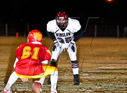 Thumbnail 1 in Seton Catholic vs. Winslow (AIA D4 Playoff) photogallery.