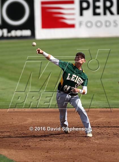 Thumbnail 2 in Leigh vs. Leland (CIF CCS D1 Final) photogallery.