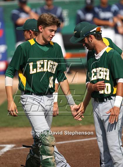 Thumbnail 1 in Leigh vs. Leland (CIF CCS D1 Final) photogallery.