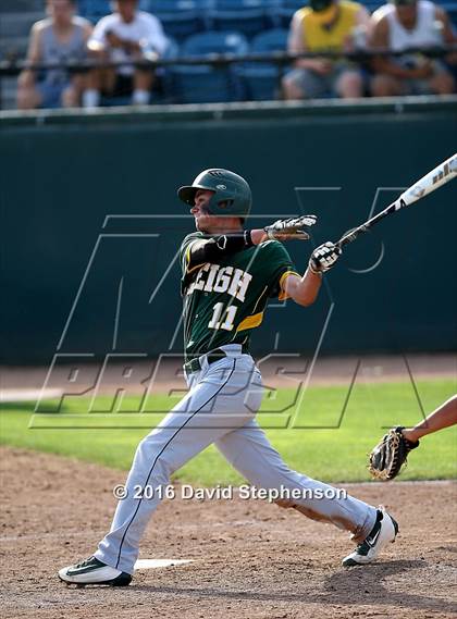 Thumbnail 1 in Leigh vs. Leland (CIF CCS D1 Final) photogallery.