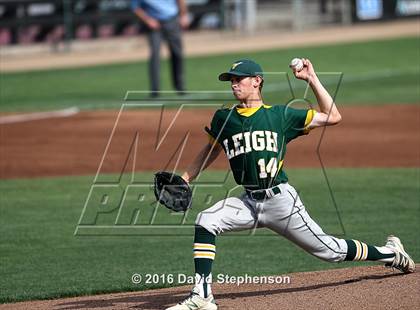 Thumbnail 3 in Leigh vs. Leland (CIF CCS D1 Final) photogallery.