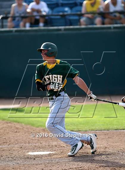 Thumbnail 2 in Leigh vs. Leland (CIF CCS D1 Final) photogallery.