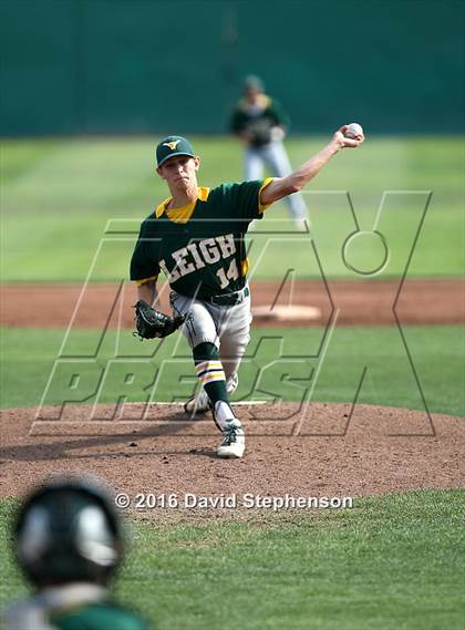 Thumbnail 3 in Leigh vs. Leland (CIF CCS D1 Final) photogallery.