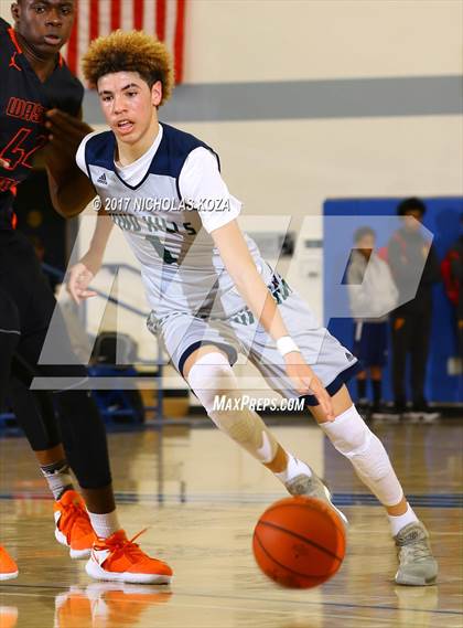 Thumbnail 2 in Wasatch Academy vs. Chino Hills (Rolling Hills Prep State Preview) photogallery.