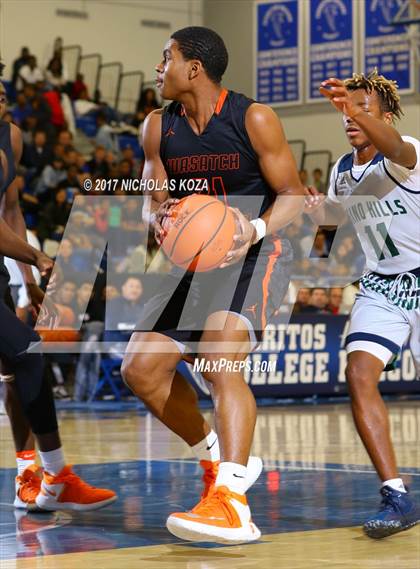 Thumbnail 3 in Wasatch Academy vs. Chino Hills (Rolling Hills Prep State Preview) photogallery.