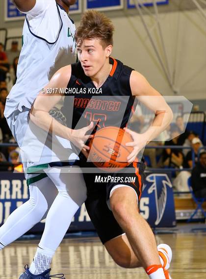 Thumbnail 2 in Wasatch Academy vs. Chino Hills (Rolling Hills Prep State Preview) photogallery.
