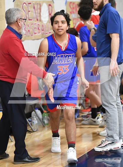 Thumbnail 3 in Anthem Prep vs. Mayer (Senior Night) photogallery.