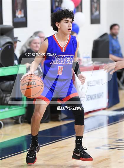 Thumbnail 1 in Anthem Prep vs. Mayer (Senior Night) photogallery.