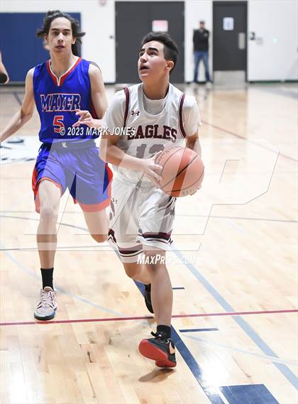 Thumbnail 1 in Anthem Prep vs. Mayer (Senior Night) photogallery.