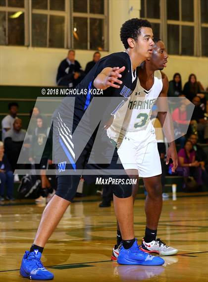 Thumbnail 2 in Windward vs. St. Monica (St. Monica Tournament) photogallery.