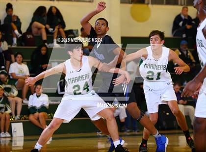Thumbnail 2 in Windward vs. St. Monica (St. Monica Tournament) photogallery.