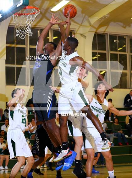 Thumbnail 2 in Windward vs. St. Monica (St. Monica Tournament) photogallery.