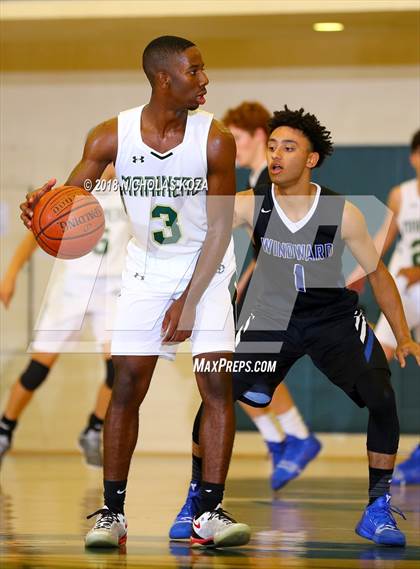 Thumbnail 2 in Windward vs. St. Monica (St. Monica Tournament) photogallery.