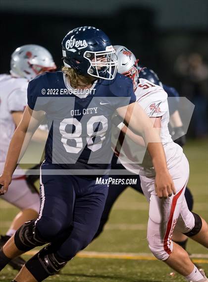 Thumbnail 2 in Oil City vs Slippery Rock (PIAA D10 3A 1st Rd) photogallery.