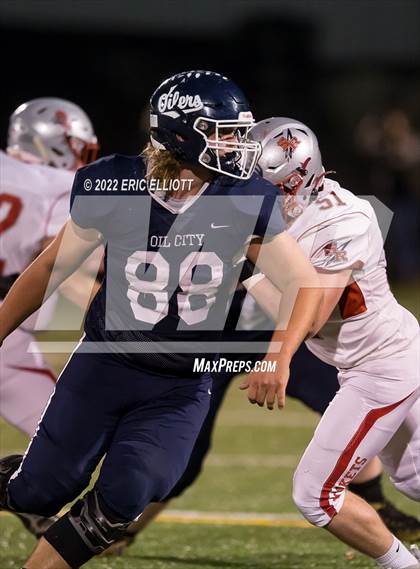 Thumbnail 1 in Oil City vs Slippery Rock (PIAA D10 3A 1st Rd) photogallery.