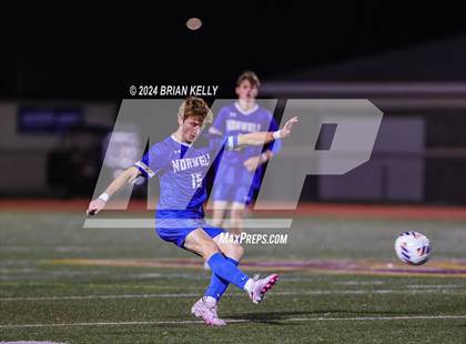 Thumbnail 2 in Norwell vs Dighton-Rehoboth Regional (MIAA Division 3 Semifinal) photogallery.
