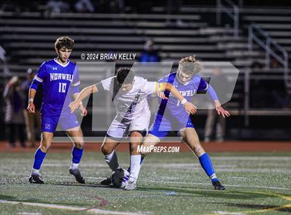 Thumbnail 3 in Norwell vs Dighton-Rehoboth Regional (MIAA Division 3 Semifinal) photogallery.
