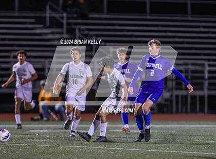 Thumbnail 3 in Norwell vs Dighton-Rehoboth Regional (MIAA Division 3 Semifinal) photogallery.