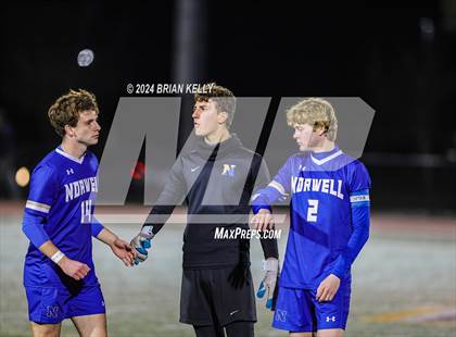 Thumbnail 1 in Norwell vs Dighton-Rehoboth Regional (MIAA Division 3 Semifinal) photogallery.
