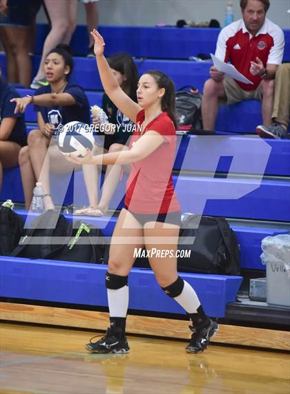 Thumbnail 2 in Ascension Catholic @ Ursuline Academy (Catholic League Tournament) photogallery.